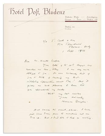 (WRITERS.) Group of 6 items Signed or Signed and Inscribed, mostly postcards and letters to various recipients: Truman Capote * Paul Bo